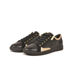 Pataugas JESTER/MIX F4I NOIR/DORÉ 12 Pataugas JESTER/MIX F4I NOIR/DORÉ -Boutique Pop Pataugas 628254 BASKET FEMME JESTER MIX F4H NOIR DORE 5 85ac9123 6bed 4796 86f8 a699064089d6