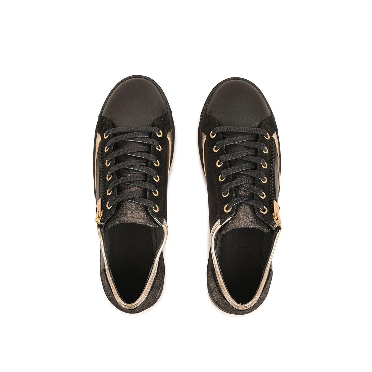 Pataugas JESTER/MIX F4H NOIR/DORÉ 8 Pataugas JESTER/MIX F4H NOIR/DORÉ – Image 6