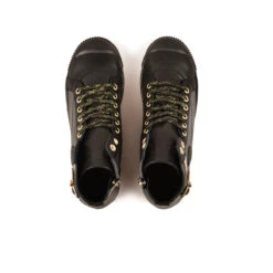 Pataugas BANJOU LATSA/MIX F4H NOIR/DORÉ 17 Pataugas BANJOU LATSA/MIX F4H NOIR/DORÉ -Boutique Pop Pataugas 628259 946 BASKET HAUTE FEMME LATSA MIX F4H NOIR DORE 6