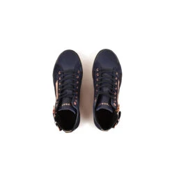 Pataugas PALME/MIX F4H MARINE/ROSE 13 Pataugas PALME/MIX F4H MARINE/ROSE -Boutique Pop Pataugas 628270 922 BASKET FEMME PALME MIX F4H MARINE ROSE 6