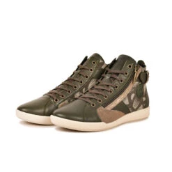 Pataugas PALME/WT F4H KAKI 12 Pataugas PALME/WT F4H KAKI -Boutique Pop Pataugas 628274 BASKET FEMME PALME WT KAKI 5