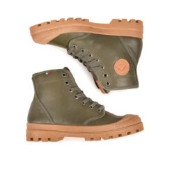 Pataugas AUTHENTIQUE M/G F4H KAKI -Boutique Pop Pataugas 628300 BOOTS FEMME AUTHENTIQUE M G F4H KAKI 6