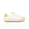 Pataugas ARAN/MIX F2H BLANC/JAUNE 1 Pataugas ARAN/MIX F2H BLANC/JAUNE -Boutique Pop Pataugas BASKET FEMME ARAN MIX F2H BLANC JAUNE 1