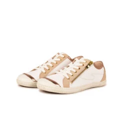 Pataugas BAHIA/SME F2H BLANC/BEIGE 12 Pataugas BAHIA/SME F2H BLANC/BEIGE -Boutique Pop Pataugas BASKET FEMME BAHIA SME F2H BLANC BEIGE 628048 912 5