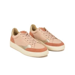 Pataugas BASALTE/SNME F2H BEIGE ROSÉ/DORÉ 12 Pataugas BASALTE/SNME F2H BEIGE ROSÉ/DORÉ -Boutique Pop Pataugas BASKET FEMME BASALT F2H NUDE DORE 4
