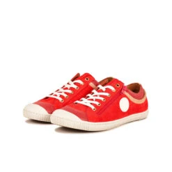 Pataugas BISK/MIX F2I ROUGE -Boutique Pop Pataugas BASKET FEMME BISK MIX F2I ROUGE 628362 350 5