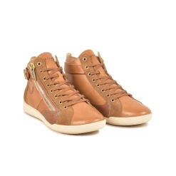 Pataugas PALME/MIX F4H CAMEL -Boutique Pop Pataugas BASKET FEMME PALME L MIX F2I TAUPE 628403 154 4