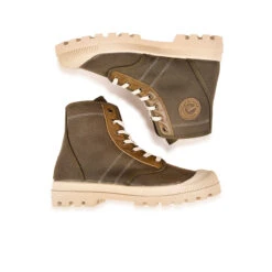 Pataugas AUTHENTIQUE M/SC F2I KAKI 15 Pataugas AUTHENTIQUE M/SC F2I KAKI -Boutique Pop Pataugas BOOTS FEMME OG M SC F2I KAKI 628343 554 6