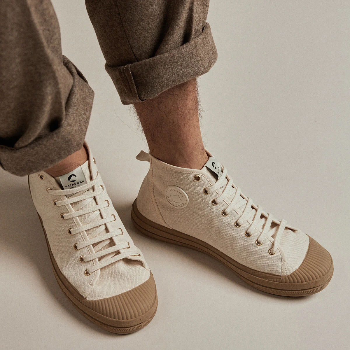 Pataugas ETCHE M/TWK H2H ECRU/GUM 5 Pataugas ETCHE M/TWK H2H ECRU/GUM â Image 3