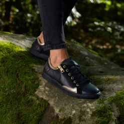 Pataugas JESTER/MIX F4H NOIR/DORÉ 13 Pataugas JESTER/MIX F4H NOIR/DORÉ -Boutique Pop Pataugas F Jester MIX Noir Dore