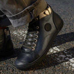 Pataugas BANJOU LATSA/MIX F4H NOIR/DORÉ 13 Pataugas BANJOU LATSA/MIX F4H NOIR/DORÉ -Boutique Pop Pataugas F Palme MIX Noir Dore