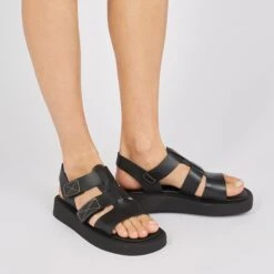 Pataugas ATARI/N F2I NOIR 12 Pataugas ATARI/N F2I NOIR -Boutique Pop Pataugas SANDALE FEMME ATARI N F2I NOIR 628447 850 Porte dbe42562 dc24 4319 b49a 6d0c440c7566