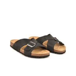 Pataugas LUDO/MIX H2I NOIR 11 Pataugas LUDO/MIX H2I NOIR -Boutique Pop Pataugas SANDALE HOMME LUDO MIX H2I NOIR 628533 850 4